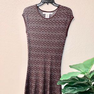 Max Studio knee-length sweater dress, sz M